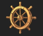 Boat Rudder icon — World Fighters in-game token