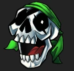 Pirate Skull icon — World Fighters in-game token