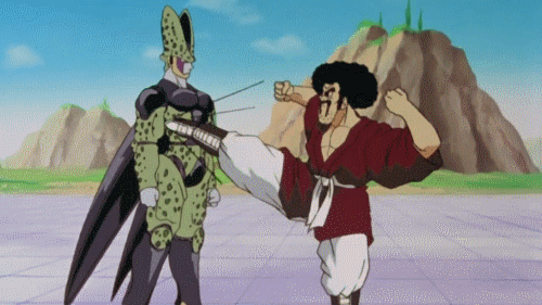Mr. Satan side quest NPC in Zone 3